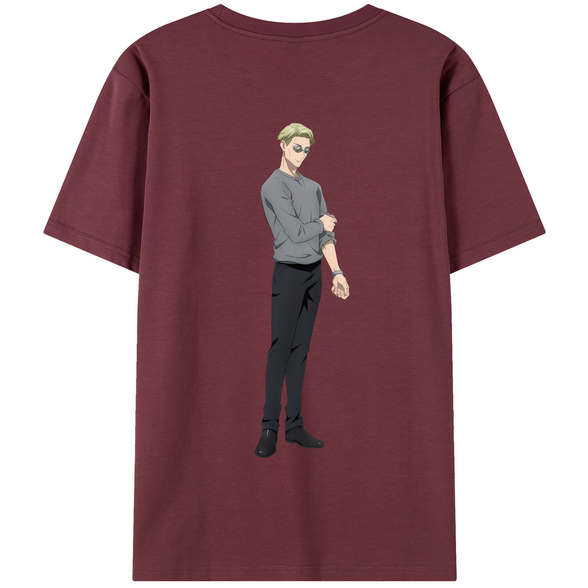 （画像用） 呪術廻戦 Jujutsu Kaisen 綿100％半袖Tシャツ（背面プリント）